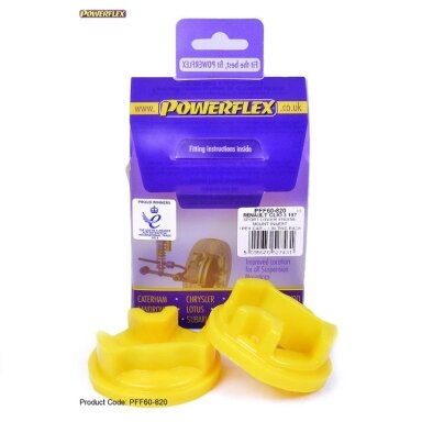 POWERFLEX standartiniai tylūs blokai, skirti RENAULT Clio III RS ir Mégane II RS Įdėklas apatiniam variklio tvirtinimui Nr. 20