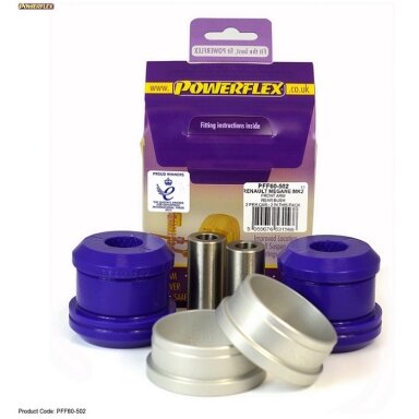 POWERFLEX standartiniai tylūs blokai RENAULT Mégane II priekinio trikampio už n. 2