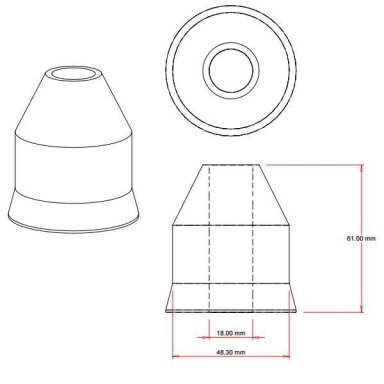POWERFLEX standartiniai tylūs blokai, skirti PEUGEOT 205 GTI/309 GTI ir 306 Anti-bounce n°3
