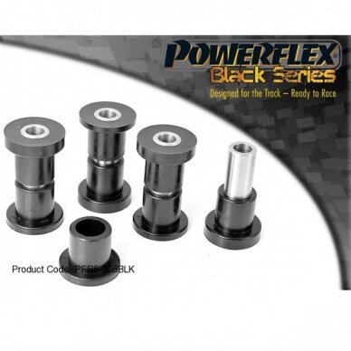 POWERFLEX Black Series tylūs blokai BMW E30 3 serijos galinės pakabos svirtims Nr. 5