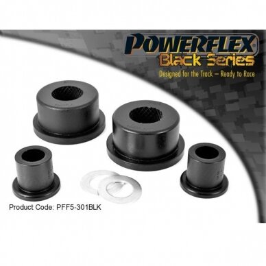 POWERFLEX Black Series tylūs blokai BMW E36 ir E30 3 serijos galiniam apatiniam priekiniam trikampiui Nr. 1 POWERFLEX Black Series tylūs blokai BMW E36 ir E30 3 serijos galiniam apatiniam priekiniam trikampiui Nr. 1