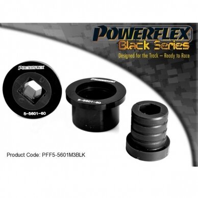 POWERFLEX Black Series tylūs blokai BMW E46 M3 galiniam aliuminio priekinio trikampio Nr. 1 POWERFLEX Black Series tylūs blokai BMW E46 M3 galiniam aliuminio priekinio trikampio Nr. 1