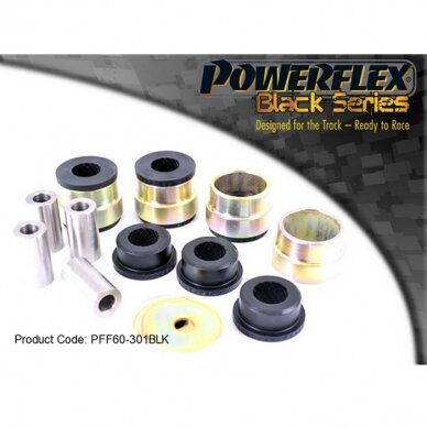 POWERFLEX Black Series tylūs blokai, skirti RENAULT 19 / Clio Williams / Clio II ir Twingo II apatiniam priekiniam trikampiui Nr. 1 POWERFLEX Black Series tylūs blokai, skirti RENAULT 19 / Clio Williams / Clio II ir Twingo II apatiniam priekiniam trikampiui Nr. 1