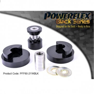 POWERFLEX Black Series tylūs blokai RENAULT Clio II Twisted dogbone variklio tvirtinimui Nr. 5 POWERFLEX Black Series tylūs blokai RENAULT Clio II Twisted dogbone variklio tvirtinimui Nr. 5
