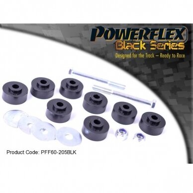 POWERFLEX Black serijos tylūs blokai, skirti RENAULT Clio I ir Twingo II Išorinis priekinis stabilizatorius Nr. 3