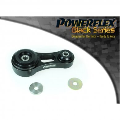 POWERFLEX juodas tylus blokas Renault Clio III RS ir Megane II RS (Nr. 14 Variklio tvirtinimas, skirtas naudoti trasoje)