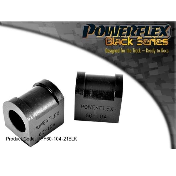 POWERFLEX Black Series tylūs blokai RENAULT 5 GT Vidinis priekinis stabilizatorius 21 mm aukštis 33 mm Nr. 2 POWERFLEX Black Series tylūs blokai RENAULT 5 GT Vidinis priekinis stabilizatorius 21 mm aukštis 33 mm Nr. 2