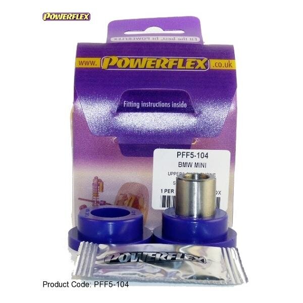 POWERFLEX standartiniai tylūs blokai MINI R50/R52 ir R53 viršutiniam variklio tvirtinimui Nr. 4 ir apatiniam variklio tvirtinimui Nr. 6 POWERFLEX standartiniai tylūs blokai MINI R50/R52 ir R53 viršutiniam variklio tvirtinimui Nr. 4 ir apatiniam variklio tvirtinimui Nr. 6