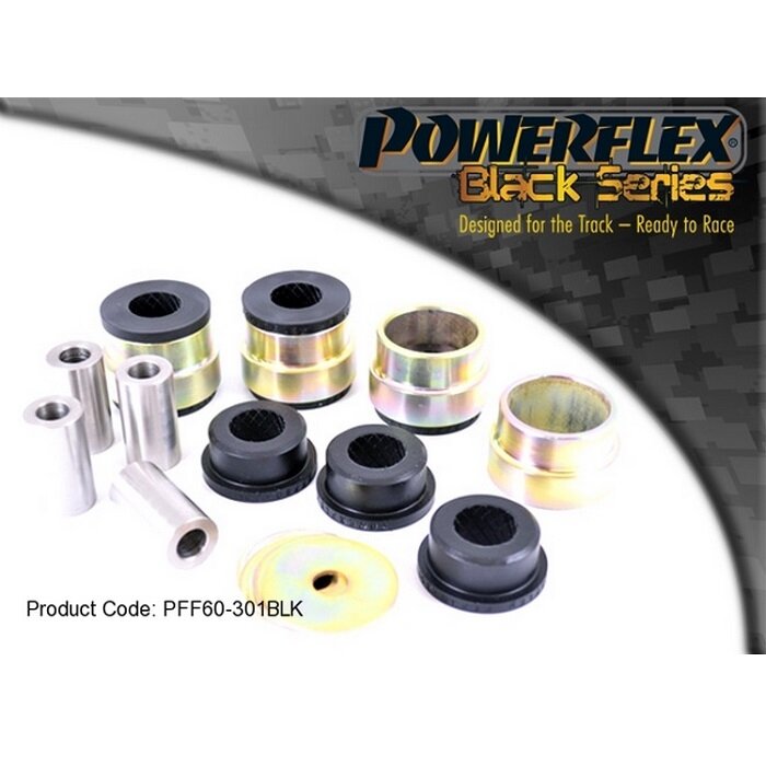 POWERFLEX Black Series tylūs blokai, skirti RENAULT 19 / Clio Williams / Clio II ir Twingo II apatiniam priekiniam trikampiui Nr. 1 POWERFLEX Black Series tylūs blokai, skirti RENAULT 19 / Clio Williams / Clio II ir Twingo II apatiniam priekiniam trikampiui Nr. 1