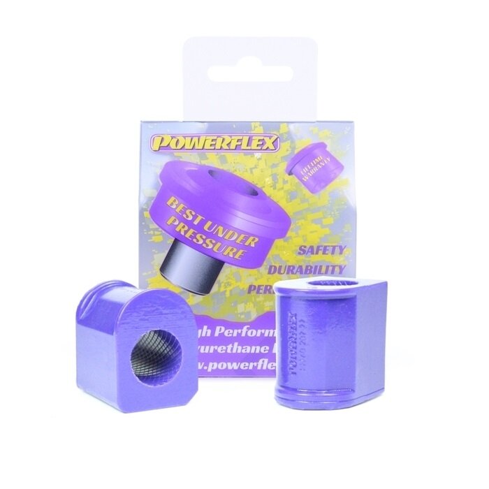 POWERFLEX standartiniai tylūs blokai, skirti RENAULT Clio Williams / 16S ir Twingo II 22 mm priekinės stabilizatoriaus strypui Nr. 2