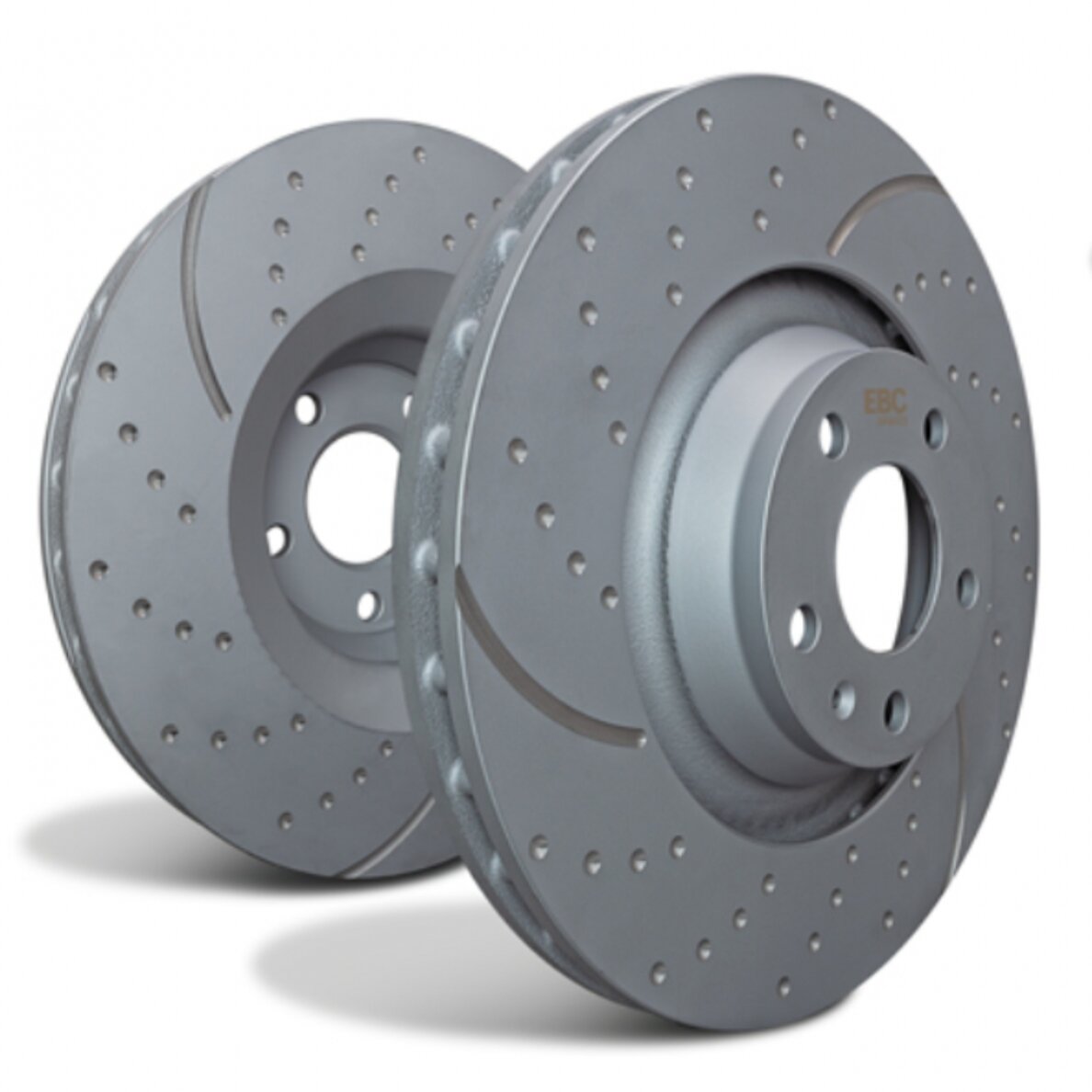 EBC grooved and slotted brake discs for Peugeot 108 and Toyota Aygo