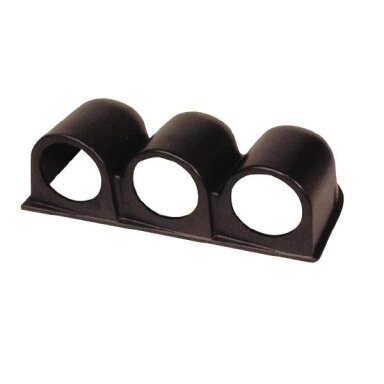 PVC laikiklis 3 slėgio matuokliams, Ø 52 mm