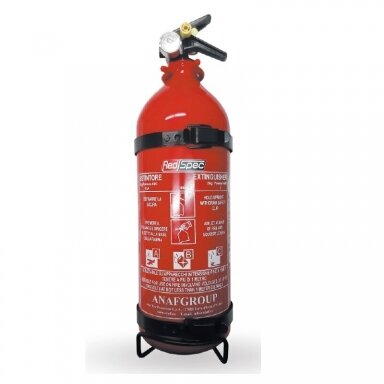 REDSPEC 2 kg aliuminio miltelių gesintuvas REDSPEC PS2-Y PLIENINIS LAIKIKLIS IR 2 SKLENDĖS REDSPEC 2 kg aliuminio miltelių gesintuvas REDSPEC PS2-Y PLIENINIS LAIKIKLIS IR 2 SKLENDĖS