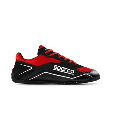 Sparco S-Pole laisvalaikio batai vyrams juoda su raudona