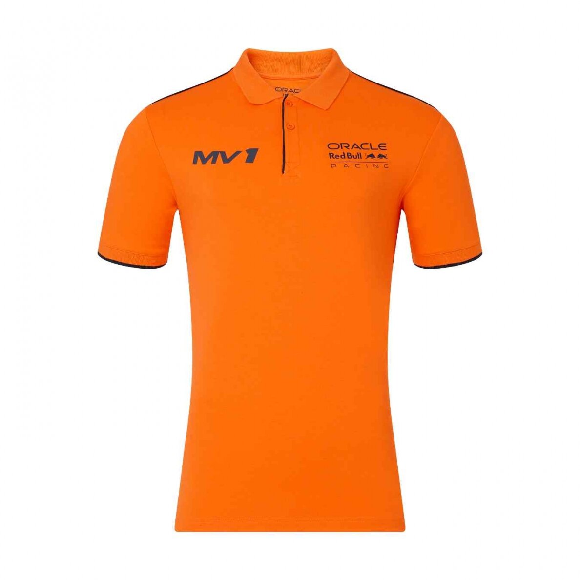 RED BULL Castore Max Verstappen oranžinis polo marškinėlis RBR24_PLH_MAX