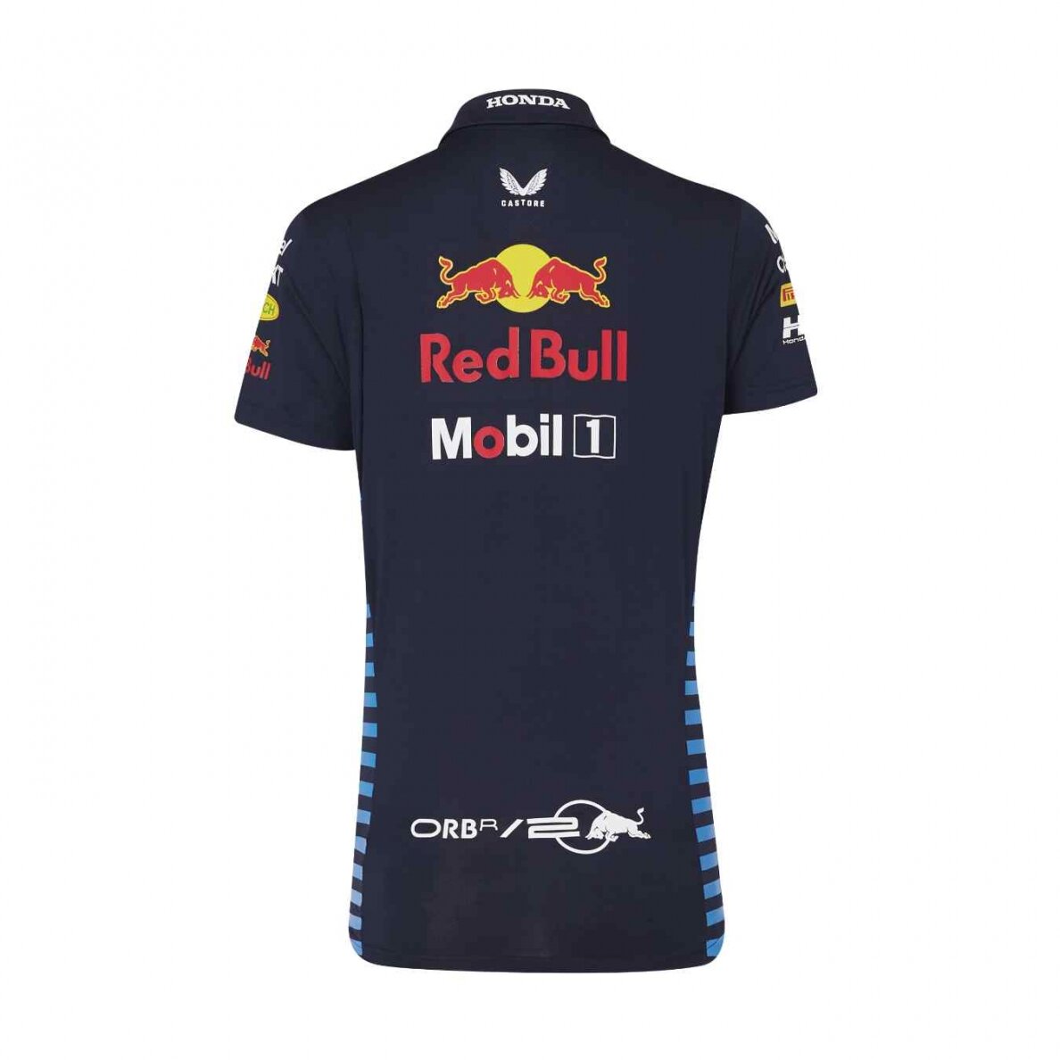 RED BULL Castore Team Replica mėlyna polo marškinėliai moterims RBR24_PLF_TEA 1 RED BULL Castore Team Replica mėlyna polo marškinėliai moterims RBR24_PLF_TEA 1