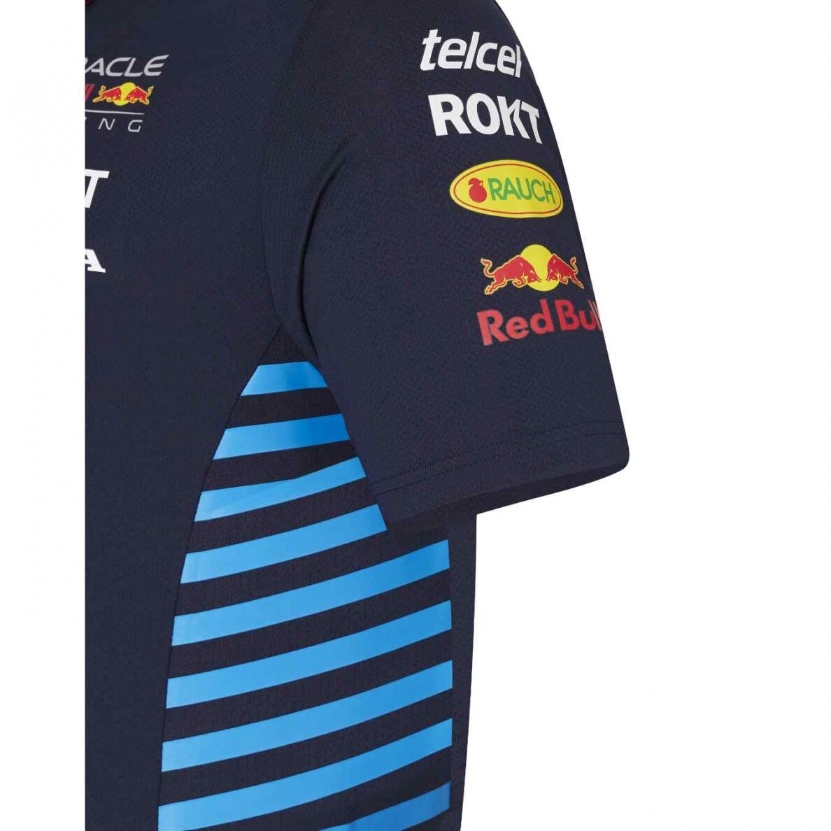 RED BULL Castore Team Replica mėlyna marškinėliai moterims RBR24_TSF_TEA 2