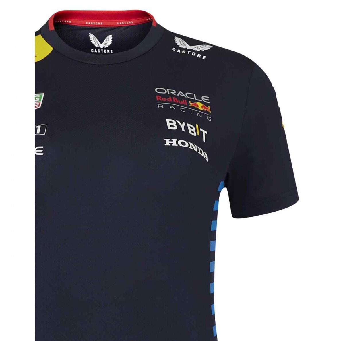 RED BULL Castore Team Replica mėlyna marškinėliai moterims RBR24_TSF_TEA 4