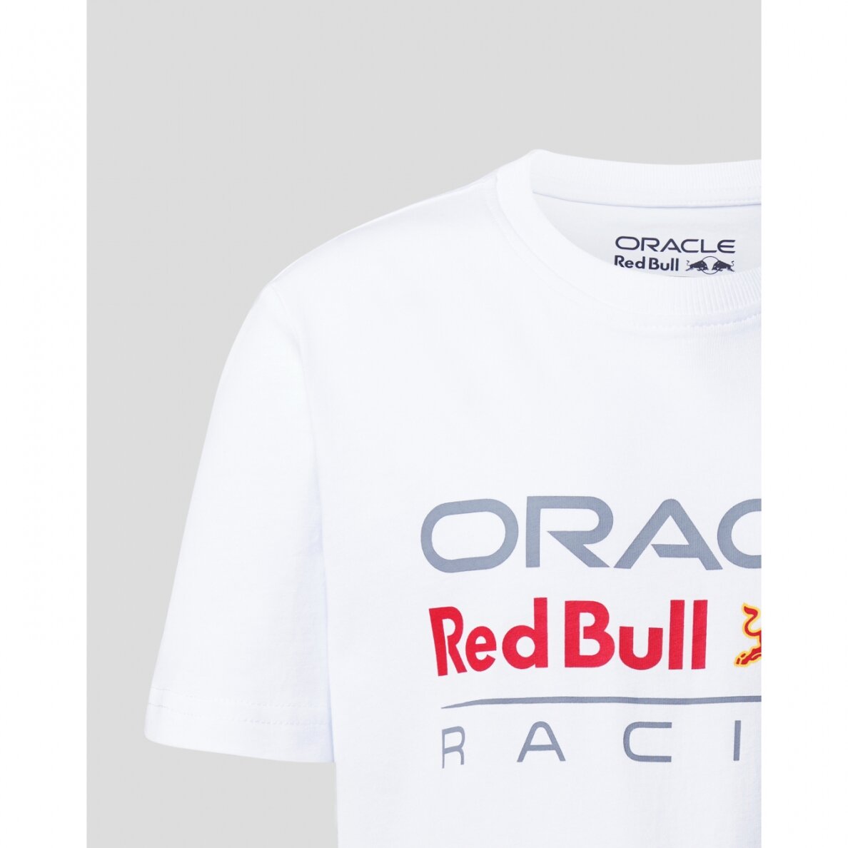 RED BULL Racing Castore Core Logo balta marškinėliai vaikams 1