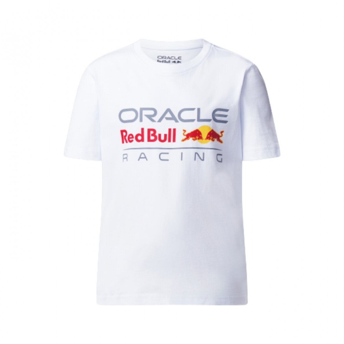 RED BULL Racing Castore Core Logo balta marškinėliai vaikams