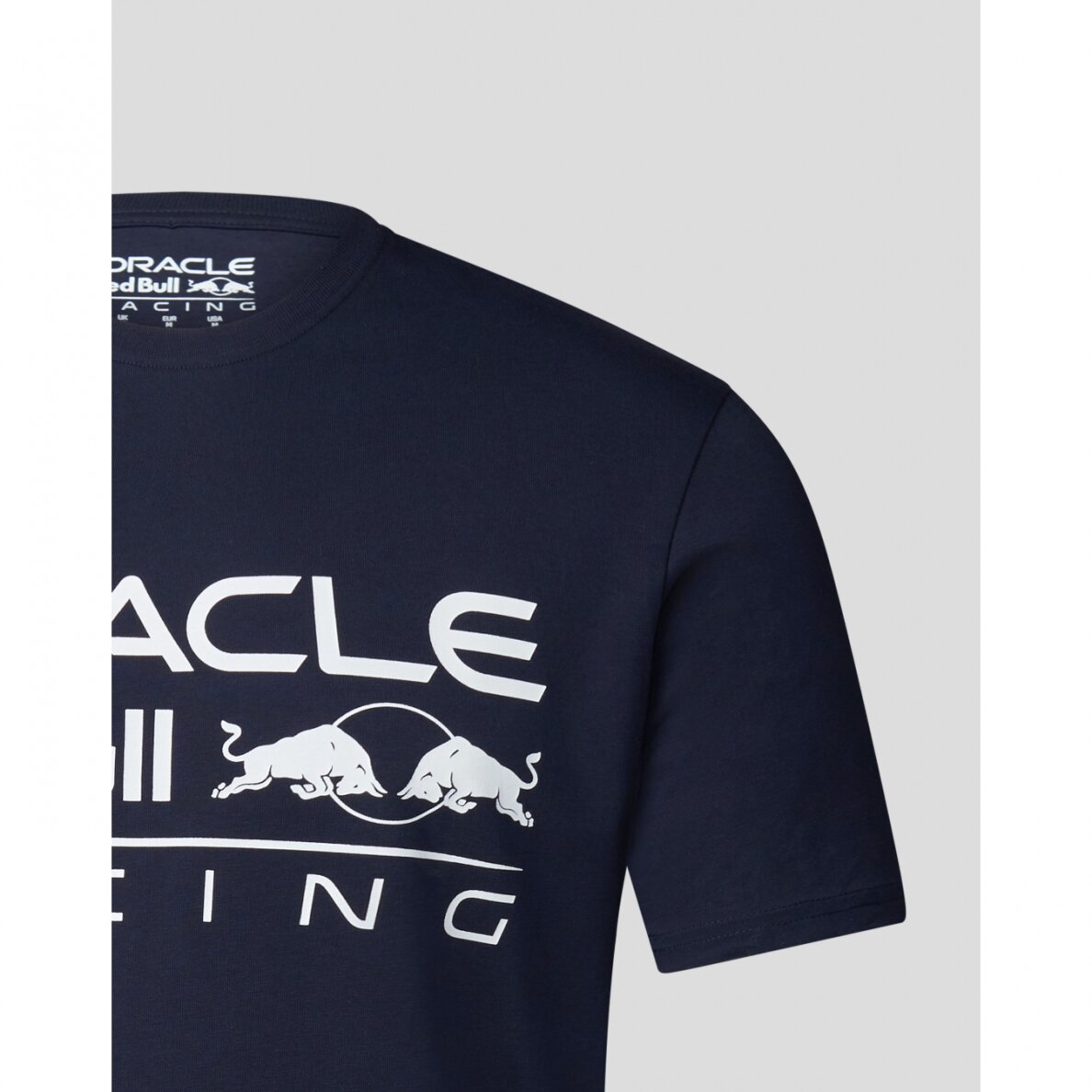 RED BULL Racing Castore Core Logo Mėlyni unisex marškinėliai 2