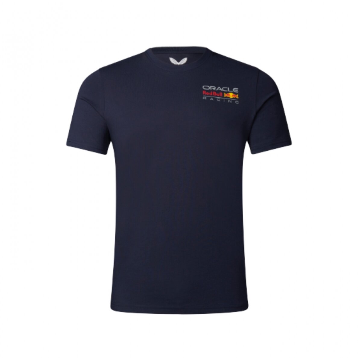 RED BULL Racing Castore Core Logo spalvinga mėlyna unisex marškinėliai RED BULL Racing Castore Core Logo spalvinga mėlyna unisex marškinėliai