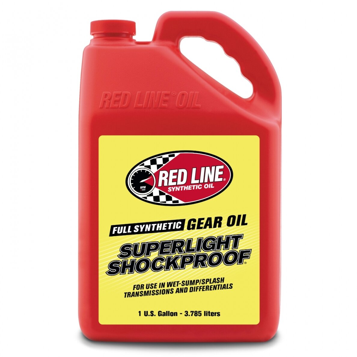 RED LINE Superlight Shockproof 75W90 3,78 l pavarų dėžės alyva RED LINE Superlight Shockproof 75W90 3,78 l pavarų dėžės alyva
