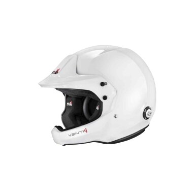 STILO VENTI4 WRC RALLY FIA 8859 2024 SA2020 Hans Composite White Jet šalmas