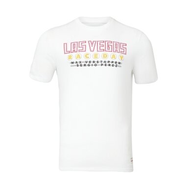RED BULL Castore GP Las Vegas balta unisex marškinėliai