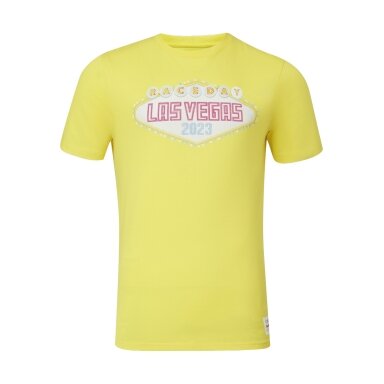 RED BULL Castore GP Las Vegas geltona unisex marškinėliai