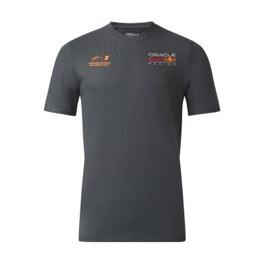 RED BULL Castore Max Verstappen Zandvoort GP Unisex pilkos spalvos marškinėliai