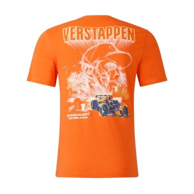 RED BULL Castore Max Verstappen Zandvoort GP Orange Unisex marškinėliai