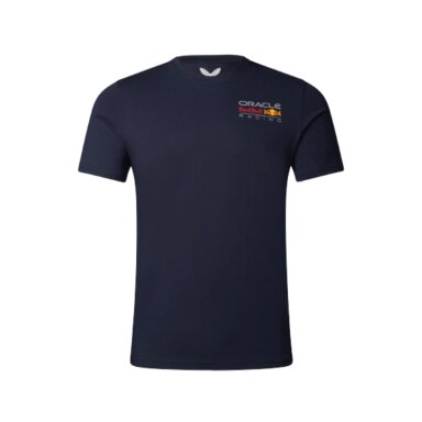 RED BULL Racing Castore Core Logo spalvinga mėlyna unisex marškinėliai