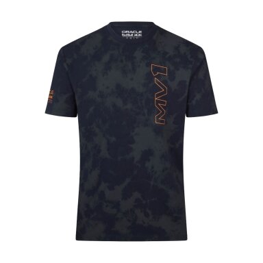 RED BULL Racing Castore Max Verstappen Pilki unisex marškinėliai