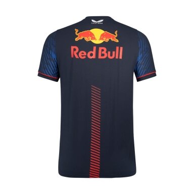 RED BULL Racing Castore Replica Sergio Perez mėlyna marškinėliai vyrams