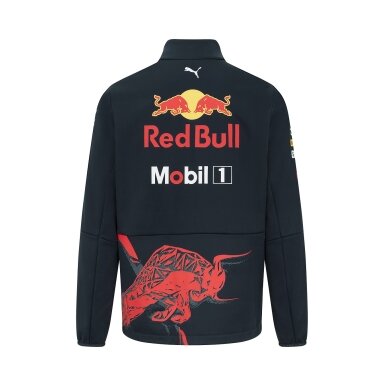 RED BULL Racing Team mėlynas softshell vyriškas