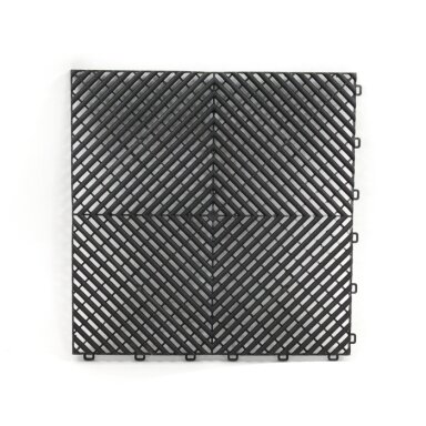 REDSPEC garažo arba dirbtuvės grindų plytelės, 6 vnt. pakuotė (1 m²)