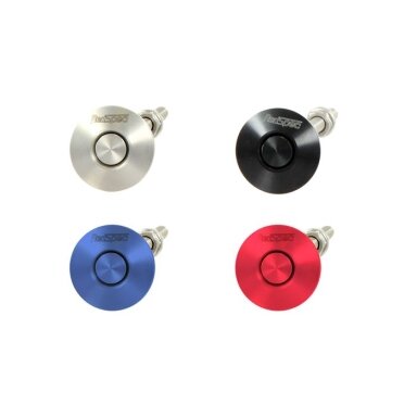 REDSPEC aliuminio „Push Clip“ greitojo tvirtinimo detalė