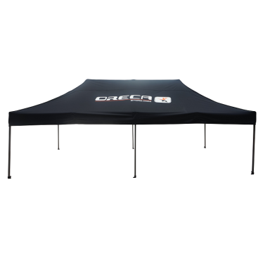 REDSPEC ORECA palapinė, 6 x 3 m, juoda plieninė