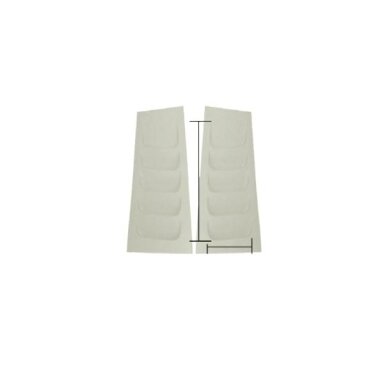 REDSPEC oro įsiurbimo angos 35 x 8 cm