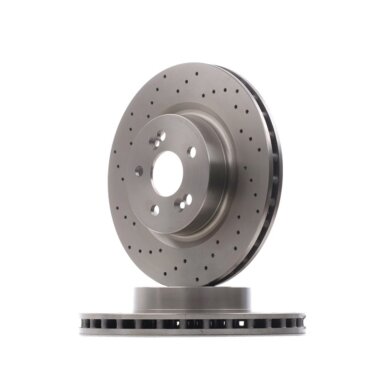 REDSPEC perforuoti stabdžių diskai Renault Clio III R.S. Megane II R.S. 312x28 mm priekiniai