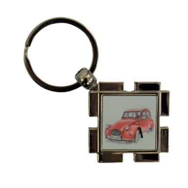 RETRO BRANDS 2CV raktų pakabukas