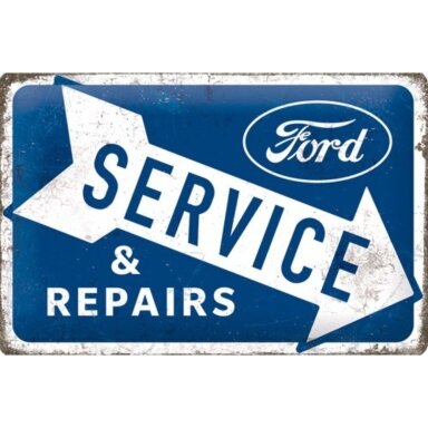 RETRO BRANDS Ford Service apdailos plokštė
