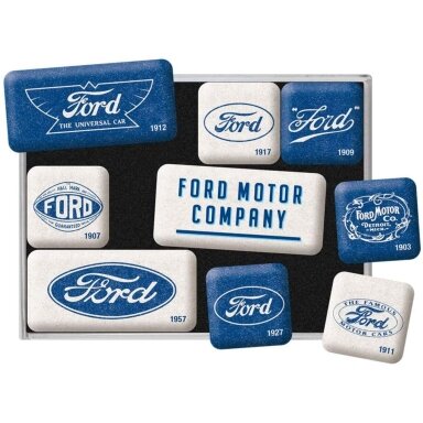 RETRO PREKĖS ŽENKLIAI Ford magnetai