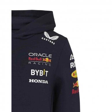 RED BULL Castore Team Replica Blue megztinis vaikams RBR24_SWE_TEA 3 RED BULL Castore Team Replica Blue megztinis vaikams RBR24_SWE_TEA 3
