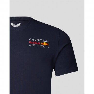 RED BULL Racing Castore Core Logo spalvinga mėlyna unisex marškinėliai 2 RED BULL Racing Castore Core Logo spalvinga mėlyna unisex marškinėliai 2