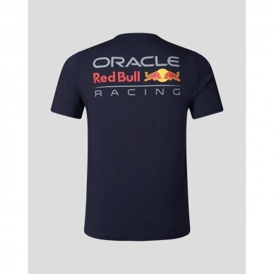 RED BULL Racing Castore Core Logo spalvinga mėlyna unisex marškinėliai 3