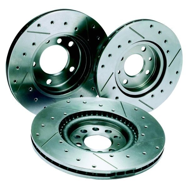 REDSPEC grooved and drilled brake discs for ALFA ROMEO 147 330x32 mm front REDSPEC grooved and drilled brake discs for ALFA ROMEO 147 330x32 mm front