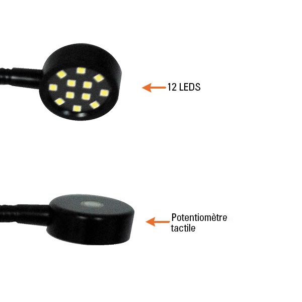 REDSPEC LED jutiklinis kortelių skaitytuvas, 46 cm 1