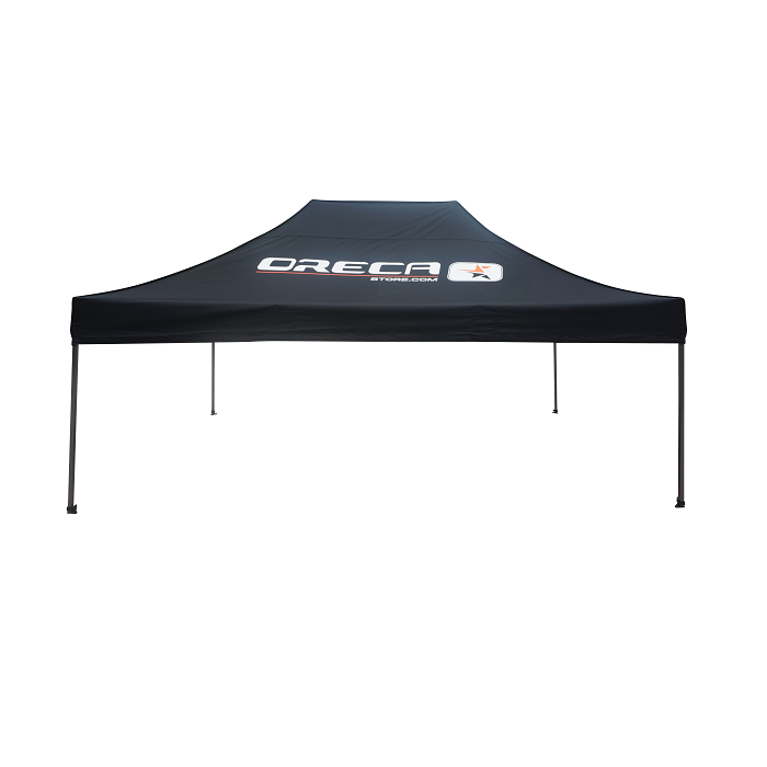 REDSPEC ORECA palapinė, 3 x 4,5 m, juoda plieninė